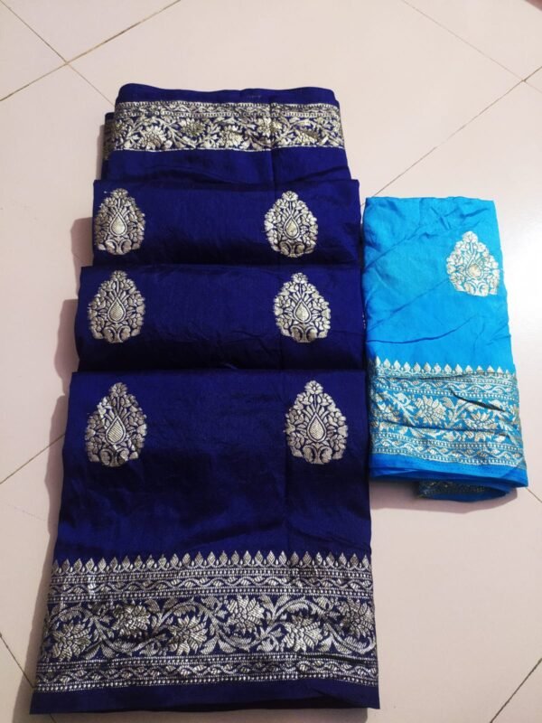 Pyore Nylon Silk Fabric saree