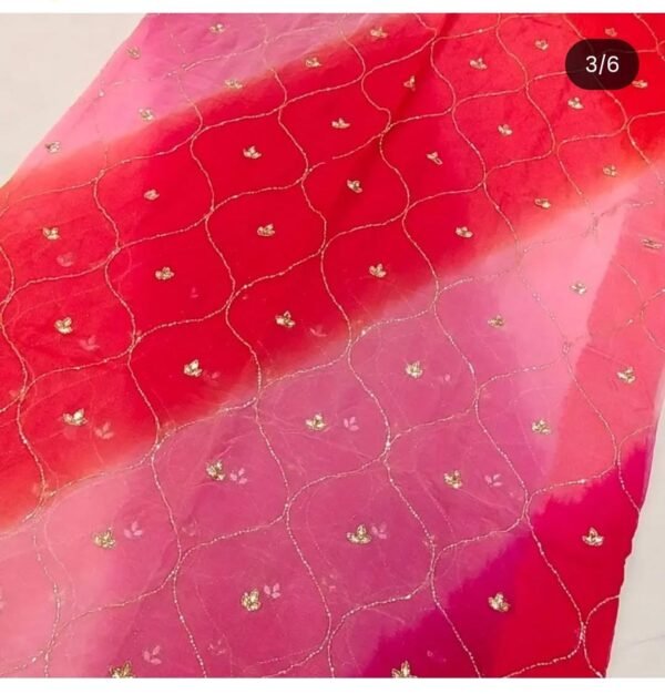 Half Pure Shiffon Saree